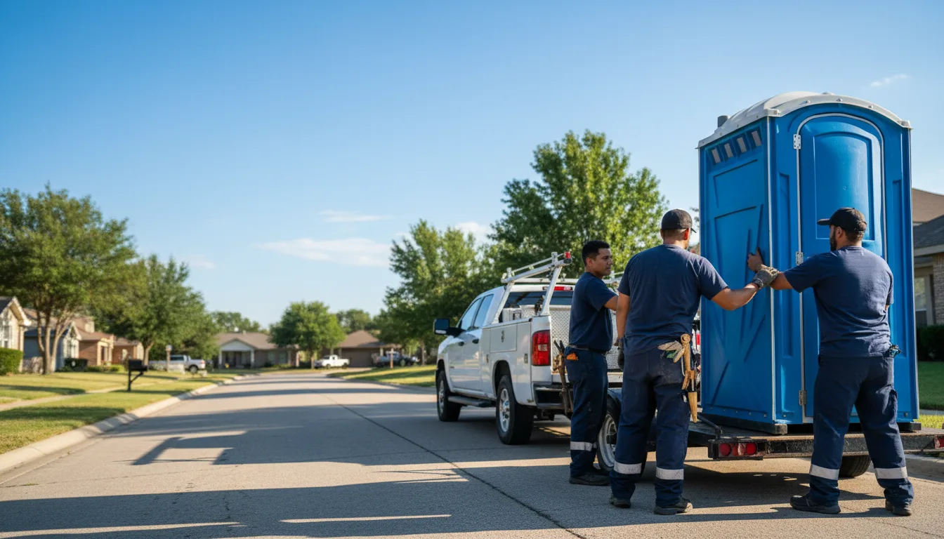 Portable Toilet Rental in Hunt, TX near me